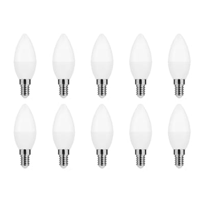 Modee E14 LED Lamp 7W - 700lm - 4000K - Neutraal Wit - LED Kaarslamp B35 - Vervangt 54W Halogeen Gloeilamp - 10 stuks