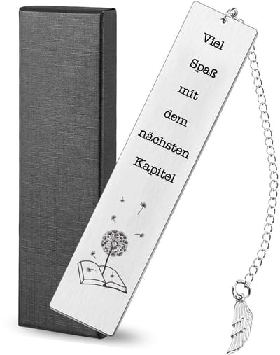 Dailygoods- Bladwijzer Roestvrij Staal - Gepersonaliseerd - Inspirerend