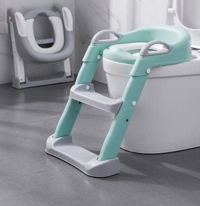 Kindertoilet met trap - Kinder toilet - toiletpotten -- Children's toilet seat with ladder - Babytoilet - Kinder Toilettrainer – Verstelbare Kindertoilet – Draagbare Kindertoilet – Veilig Om Te Gebruiken - Hoogwaardig Kwaliteit