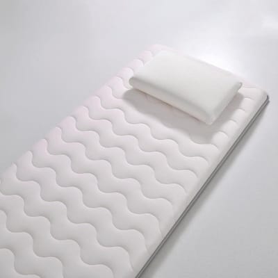 Vloerfutonmatras - Slaapmat Gastenmatras - Comfortabel Slapen - Hoge Dichtheid Geheugenschuim - 90 x 200 cm - Roze