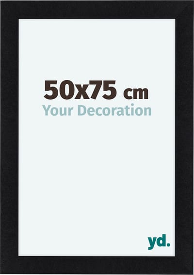 Your Decoration - Fotolijst 50x75 cm - MDF - Zwart Mat - Como