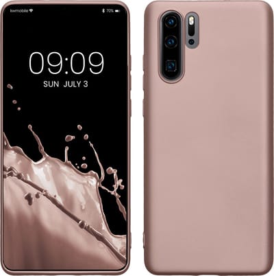 kwmobile telefoonhoesje geschikt voor Huawei P30 Pro - Hoesje voor smartphone - Back cover in metallic arctische bes