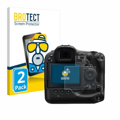 BROTECT - Screenprotector voor Canon EOS R3 - Folie Beschermfolie matte 2 Stuks
