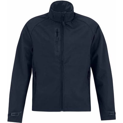 B&C Mens X-Lite Softshell Jacket (Marineblauw)