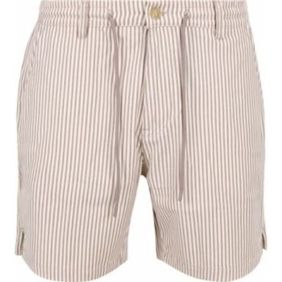 Korte Broek Vanguard Relaxed Short Stripes Beige
