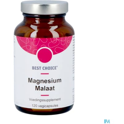Best Choice - Magnesiummalaat 100 mg 120 vegicaps