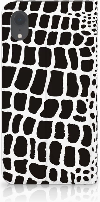 Standcase Hoesje voor Apple iPhone Xr Hoesje maken Slangenprint