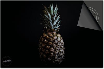 Inductie beschermer 60x60 - afdekplaat inductie mat - Dietrix Kookplaat beschermer - Exclusief - Groente en Fruit - Ananas
