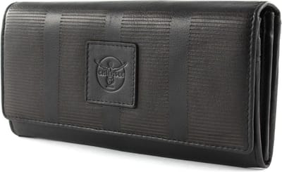 CHIEMSEE Portemonnee Haiti Wallet with Flap Black Zwart