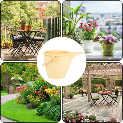 Tuingieter - Bloemen gieter - Planten water geven - Grote capaciteit - 8 liter - Geel