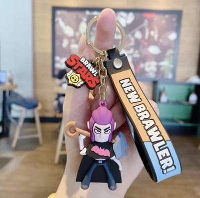 ProductGoods - 1 Mortis Sleutelhanger - Fiets Decoratie - Sleutelhangers - Brawl Stars