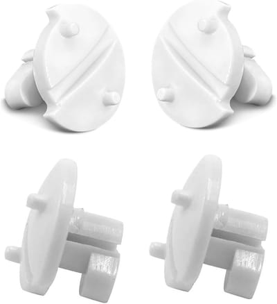 4 stuks ventilatieclips voor koelkast - sluiting en afdekking voor ventilatieroosters in de winter, geschikt voor Dometic L100 L200