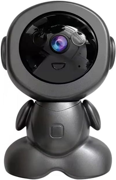 WLAN Camera - Slimme Monitor - Huisbewaking - AI Mensdetectie - 2 MP - Wit