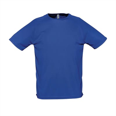SOL'S Men´s Raglan Sleeves T Sporty L198 - Royal Blue 241 - XXS