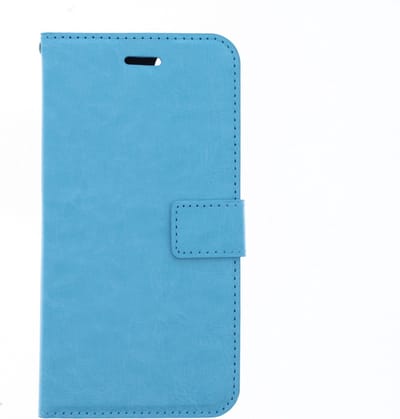LuxeBass Hoesje geschikt voor iPhone 11 Pro Max - Bookcase Turquoise - portemonnee hoesje gsm hoesje - telefoonhoes - telefoonhoesjes