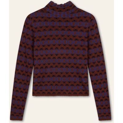 Oilily Kaatje Trui- maat3XL Hot Chocolate