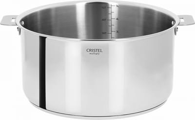Cristel Casteline Amovible vleespan van roestvrij stall 26cm F26QMP