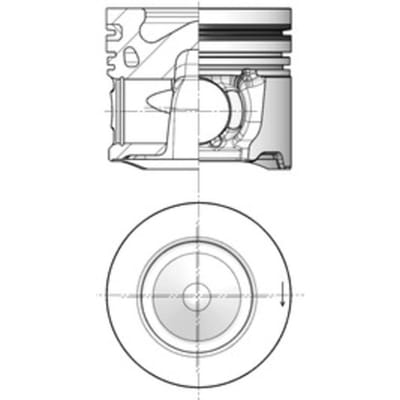 Zuiger KOLBENSCHMIDT 41253600