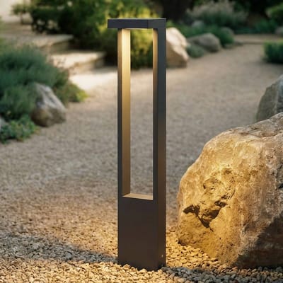 Lindby LED tuinpadverlichting Lonete, hoogte 65 cm, antraciet, IP65