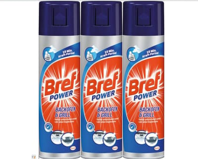Bref - Voordeelverpakking - Oven & Grillreiniger 3 x 500ml