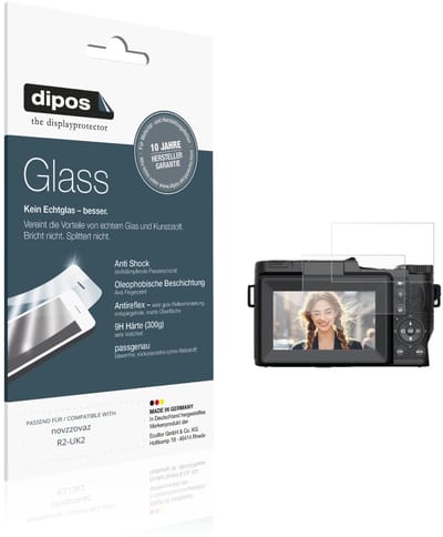 dipos – 2x Matte Pantserfolie geschikt voor novzzovaz R2-UK2 | 9H Screenprotector