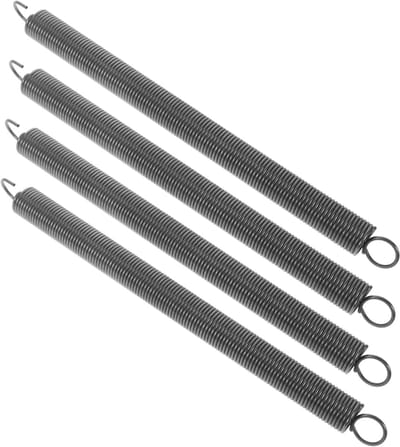 Vervangende Ladderveren - Zolderladder Onderdelen - Veilig Gebruik - Duurzaam Verenstaal - 28cm Lengte - Zilverkleurig