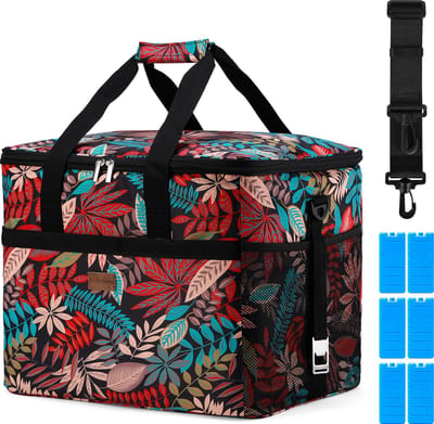 Packaway 4 Laags Geïsoleerde Koeltas - Lunchtas 40 liter - Jungle