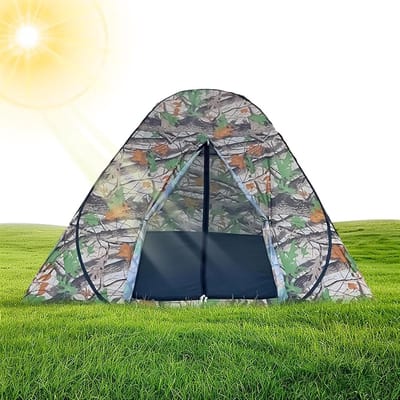 Automatische Kampeertent - Snelle Opzet Tent - Buiten Avonturen - Winddichte Luifel - 2x2x1.35 Meter - Camouflage