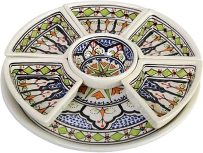 Tapas schaal Azis 8 delig Ø 30 cm | TS.AZ.35 | Dishes & Deco