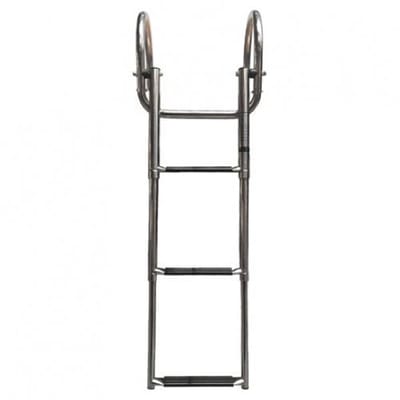 RVS telescopische Zwemtrap 3+1 opbouwmontage