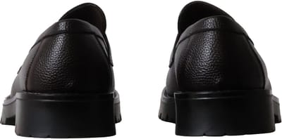 Lage leren mocassin