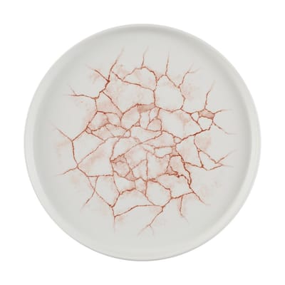 Churchill Studio Prints Kintsugi Coral Borden 260mm (6 stuks)