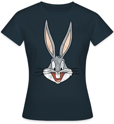 Looney Tunes Bugs Bunny Distressed T-Shirt Dames