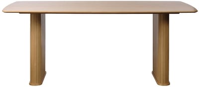 Eettafel Naturel Eikenhout - 1-2 personen - 190x100x75cm - Nola
