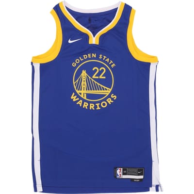 Basketbaltanktop voor heren Nba Icon Edition 22 Dri-fit Swingman Jersey nr. 22 Andrew Wiggins Golwar