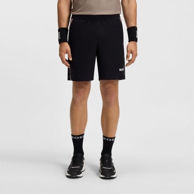 BOSS Match 9in Shorts Heren-Zwart