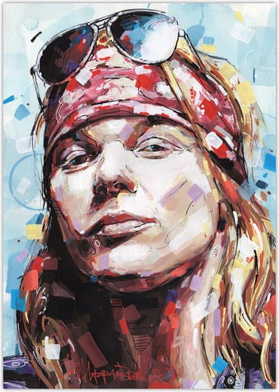 Axl Rose poster 29,7x42 cm (A3)