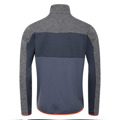 Dare 2B Venture Fleecejack Heren (Houtskoolgrijs/Zwart gemêleerd)