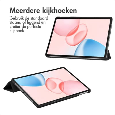 imoshion Tablet Hoes - Geschikt voor Honor Pad 10 - Trifold Bookcase - Zwart