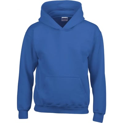 Gildan Heavy Blend™ Classic Fit Youth Hooded Sweatshirt GI18500B - Royal Blue - 9/11 years (L)