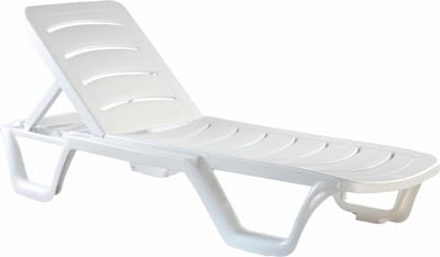 CLP Bahama - Set van 4 ligstoelen wit