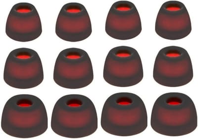 Premium Siliconen Oordopjes voor JBL Wave Beam en Tune Beam TWS - Geschikt voor Oplaadcase, Compatibel met Buds/Flex 2 Inch Earbuds - 12 Stuks SML voor Comfort en Geluidskwaliteit