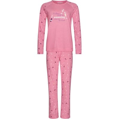 Rebelle - Cin Cin - Pyjama - Katoen/Polyester - Roze - Maat 38