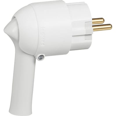 Legrand wit stopcontact met afzuighulp - 050175