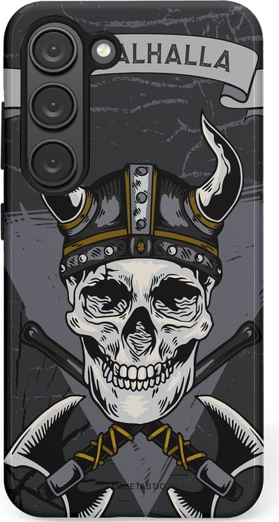Casetastic Hoesje Geschikt voor Samsung S23 - Stijlvolle Beschermende Duo-layer Case - Valhalla