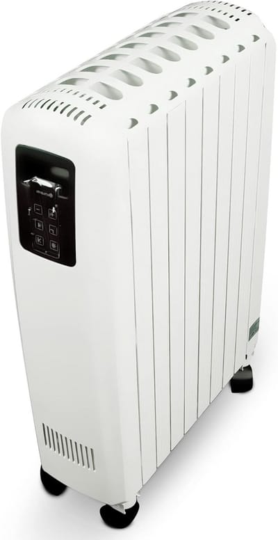 Digitale Olie Radiator met 8 Elementen en Slimme Thermostaat 2000W