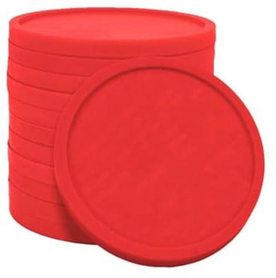 Munten/Consumpatiemunten Rood - 29mm - 100 Stuks - Betaalmiddel voor Festivals, Evenementen en Horeca