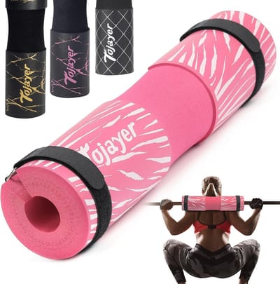 Squat Pad Barbell Pad - Nek en Schouder Bescherming voor Gewichtheffen - Kussen voor Lunges en Hip Thrusts, Geschikt voor Standaard en Olympische Bars