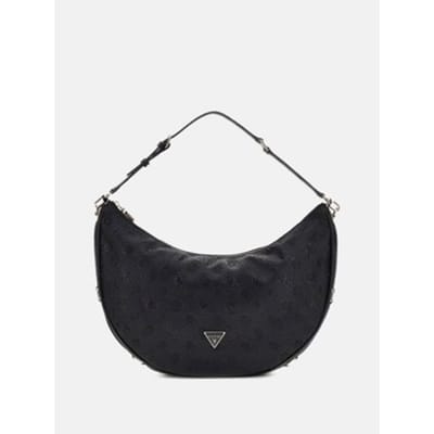 GUESS schoudertas Cresidia Hobo Black zwart
