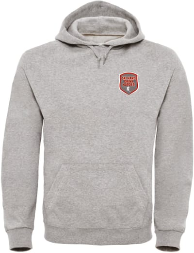Ski hard drink harder wintersport hoodie grijs S - soBAD. | Foute apres ski outfit | kleding | verkleedkleren | wintersporttruien | wintersport dames en heren